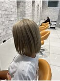 ぱっつんボブ