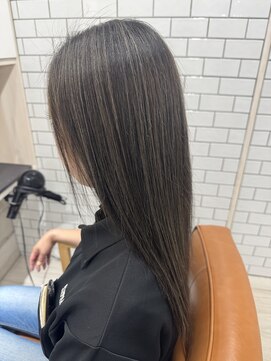 ハツ 橋本(HATSU) 白髪ぼかし◎極細コントラストカラー【佐藤こうや】