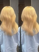 ジゼル(GiseL)&nbsp;ロング　ブロンド　ケアブリーチ　トリートメント