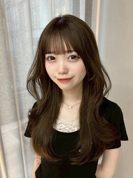 ボタン テンジン(VOTAN tenjin) 【木串楽人】韓国ヘア/レイヤーロング