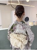 浴衣ヘアセット【カチモリヘア】
