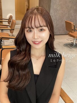 アリーズ(ALLYS) レイヤーカット×milk beige♪担当寺西