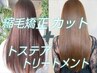 髪質改善　縮毛矯正＋カット＋うる～るトステアトリートメント