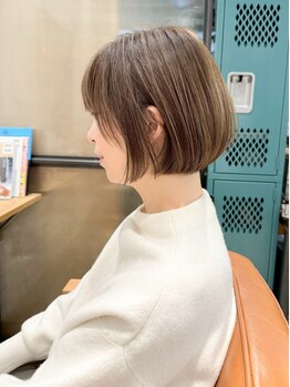 【明るい白髪染め】なりたい色味や透明感、上質な艶感もLuannのダメージレスカラーで叶う♪