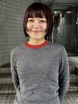 ロッソ 西荻窪(ROSSO)&nbsp;ブリーチなしのワインレッドカラー