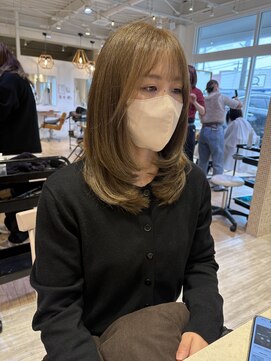 ルク(Luc) たっぷりレイヤースタイル