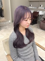 モリオフロムロンドン 大宮店(morio from London)&nbsp;【坪井】ケアブリーチ ×ラベンダーグレージュ