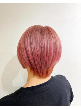 ラピスタ 池袋(Lapista) 韓国ヘアハッシュカットダブルハイライトカラー【Lapista池袋】