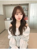 ゆるふわっと可愛いウェーブ巻き