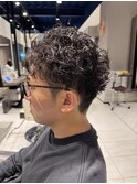 メンズスパイラルパーマ