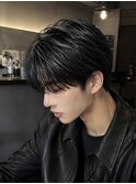 毛流れセンターパート