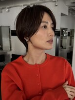 アビー(ABBEY) ショートショートボブショートヘア大人ショート耳掛けショート