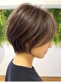 似合わせ診断で叶える似合わせショート×明るい白髪染め