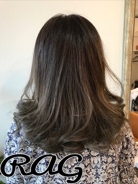 ラグ(RAG) アッシュ系イルミナカラー