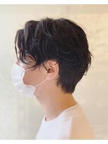 ラシェンテ リセ 西宮北口(La Sente Lycee)&nbsp;Lycee 伸ばしかけメンズパーマスタイル