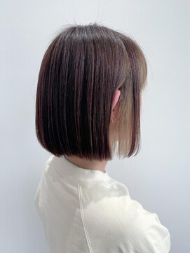 ヘアーアンドスパ フェリーチェ ミチ 野田屋町店(HAIR&SPA felice MICHI) 【feliceMICHI浅野祐輔】インナーカラーボブ