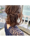 20代・30代・40代似合う小顔ヘアアレンジ♪二次会ブライダル花嫁