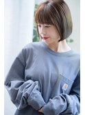 頭の形を綺麗に☆サイドビューにこだわるボブ