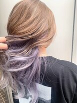 グランツヘアデザイン 四谷(GRANZ hair design) パールラベンダー×インナーカラー