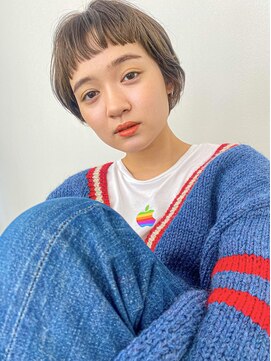 エレノア 自由が丘店(Eleanor) オン眉マッシュショート