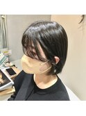【JILI.TA京都】20代30代40代顔まわりカット 切りっぱなしボブ♪