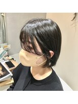 ジリッタ(JILI.TA)&nbsp;【JILI.TA京都】20代30代40代顔まわりカット 切りっぱなしボブ♪