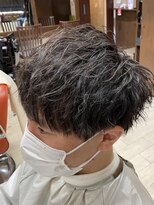 オムヘアー (HOMME HAIR) 【HOMME HAIR】 ツイストスパイラルパーマ スタイル