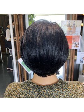 サラジュ 西宮北口店(SARAJU) ■菱形ショート/レイヤー【妹尾駿】