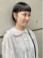 ミー(me.)&nbsp;ミニボブ＋オン眉