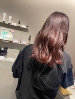 アルボーテルジェ(Art BeAute' ROUGET)&nbsp;大人可愛いピンク　ゆるふわロング　30代40代50代