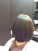 大人綺麗ボブスタイル
