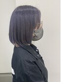 <Lusciniaみなみ>ラベンダーカラー×インナーカラー×ボブ