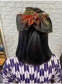 袴×ヘアアレンジ