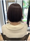 （中目黒徒歩1分）大人可愛いミニボブバッサリカット