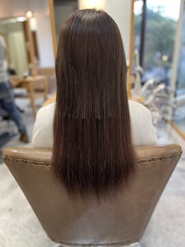 フツーロ 栄(FUTURO) プルエクステ　エクステ　ブラウンカラー　グラデーション