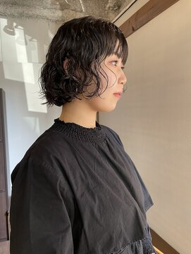 ニーム(nimes) ボブパーマ