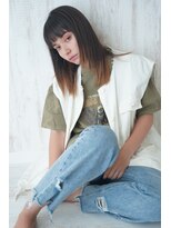 ニューヨークニューヨーク テラッソ姫路店(NYNY) ハイライトベージュロンググレージュレイヤーカット外国人風