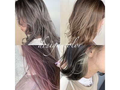 highlight/balayag/innercolor/gradation/ヒト幹細胞髪質改善