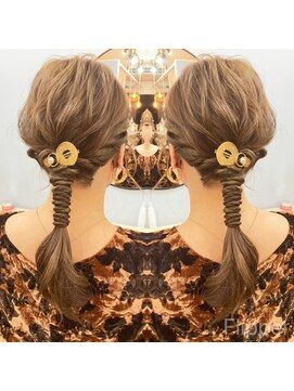 ラパニエ 博多(La panier) ローポニーアレンジ