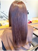 20代30代40代ココアブラウン髪質改善カラー艶感ストレート