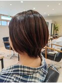 ナチュラルなショートボブ