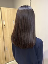 ローレンジウ(LOREN JU)&nbsp;透明感髪質改善ベージュダブルカラーミルクティーグレージュ