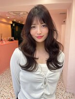 ボタン シブヤ(VOTAN SHIBUYA)&nbsp;ウェーブヘア/内巻き/レイヤーカット/小顔/20代/ハッシュカット