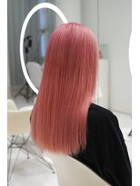 ハイブ 金沢(Hive)&nbsp;10代20代ブリーチピンクカラーハイトーン