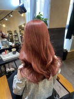 ルモ(Lumo)&nbsp;【MIHO】ピンクベージュ×セミロング