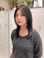 シュク 高円寺(SYUK)&nbsp;顔周りレイヤー/ロングレイヤー/ストレートヘア【SYUK 高円寺】