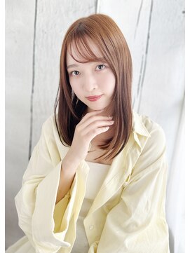 バレンテ 二子玉川(VALENTE) ナチュラルストレート×小顔レイヤー　30代40代 【二子玉川】