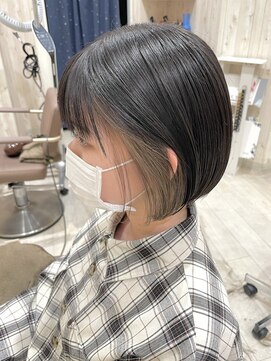 ルーム 郡山店(ROOM) *ピアスカラーベージュ×グレージュ*