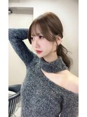 【西村光平】艶カラー/前髪顔周り/韓国ヘア