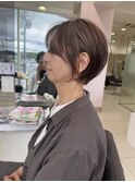 【大人顔まわり】艶ショートボブ/髪質改善／ミセス/白髪ぼかし